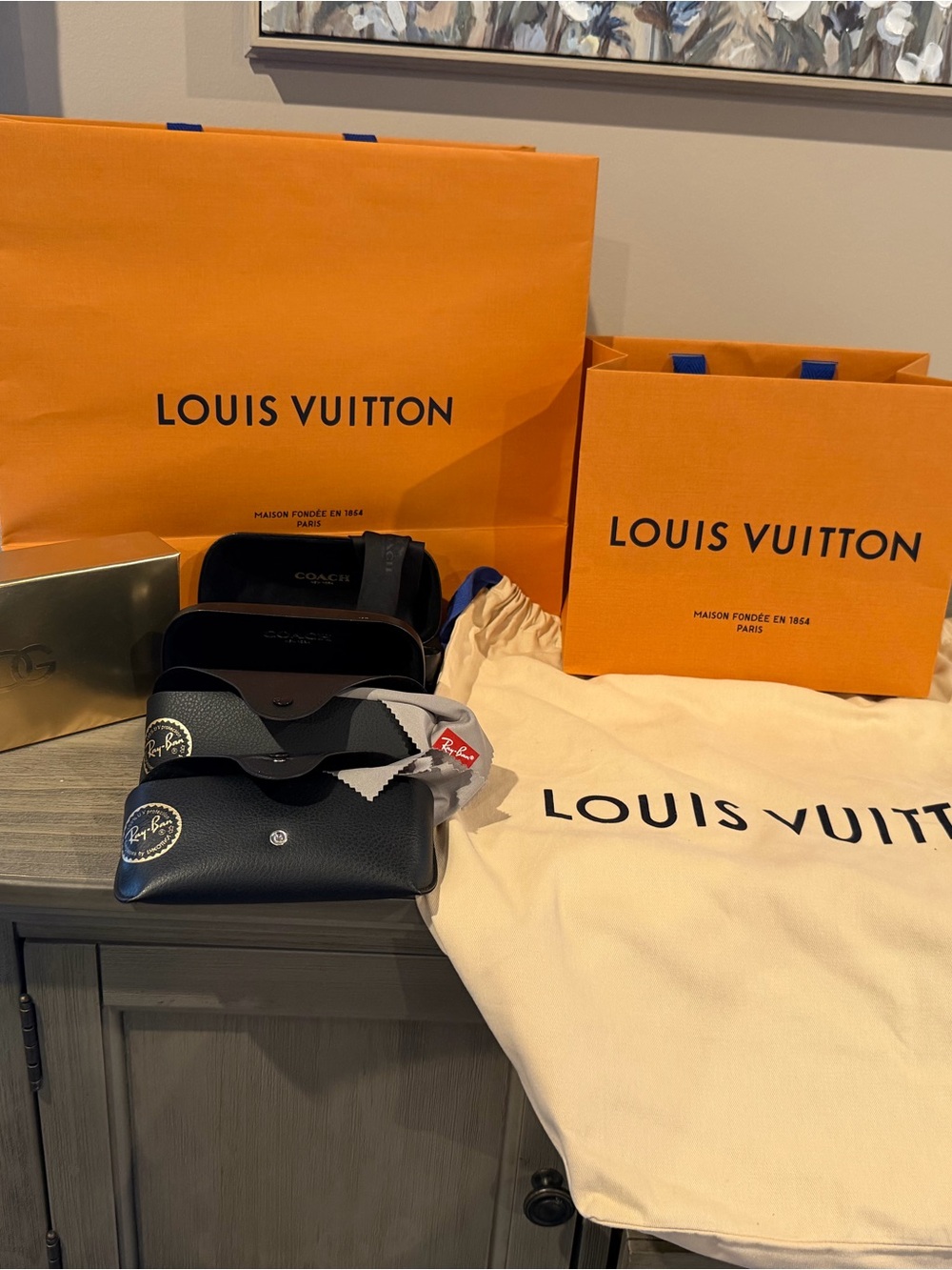 Authentic designer bags/cases for collectors, resellers, or for decoration!